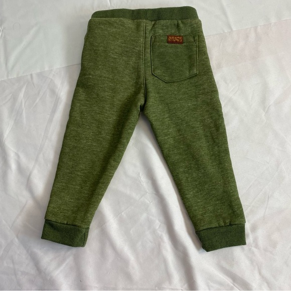 7 For All Mankind Baby Joggers Green 18M - Picture 3 of 7